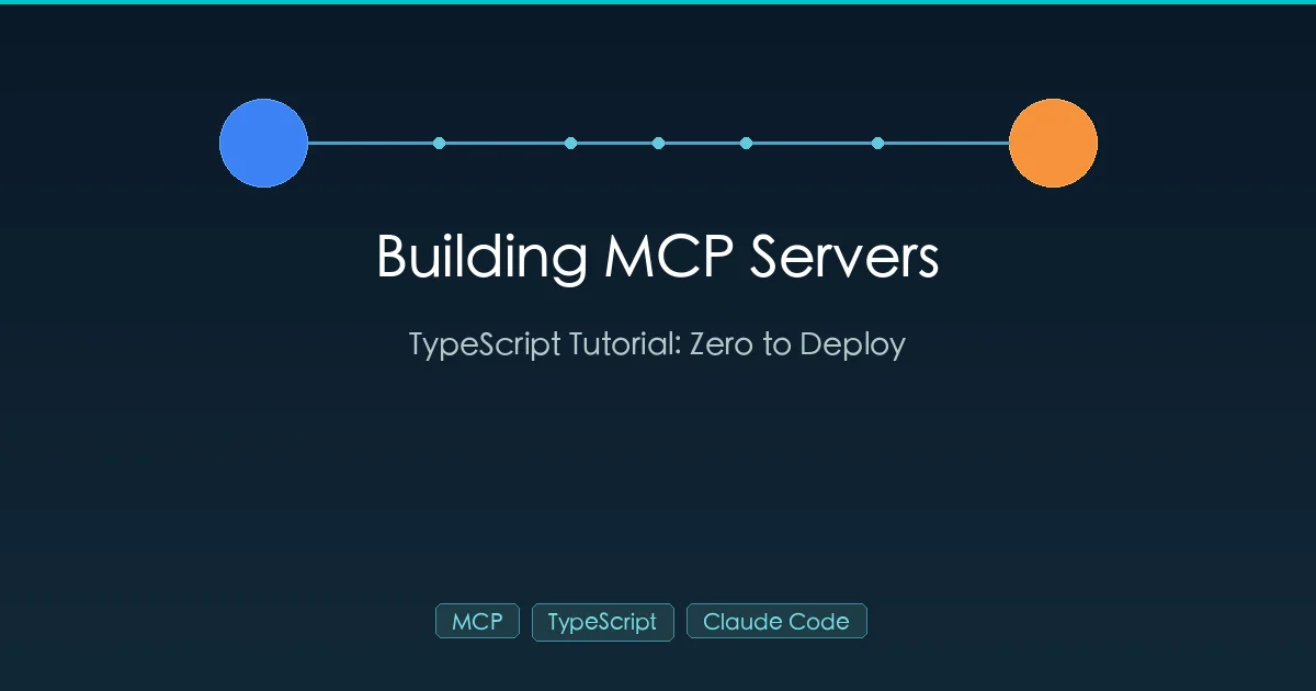 Building MCP servers with TypeScript from zero to deploy
