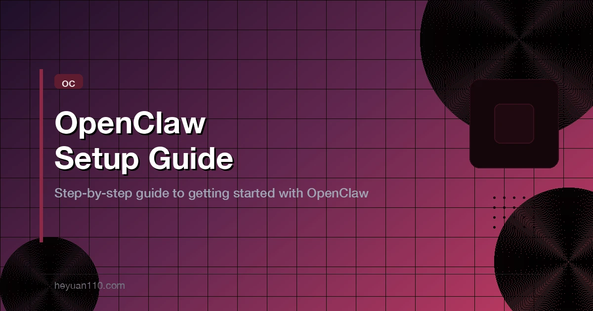 OpenClaw setup guide covering installation, configuration, and personal AI agent automation