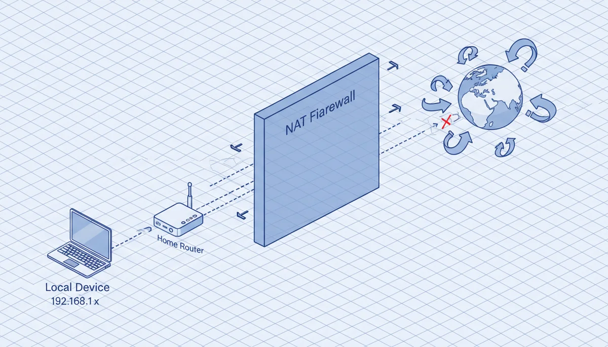NAT 防火墙阻断入站流量 —— 反向隧道解决的核心问题