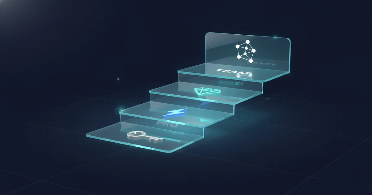 Claude AI 2026 各套餐定价对比图