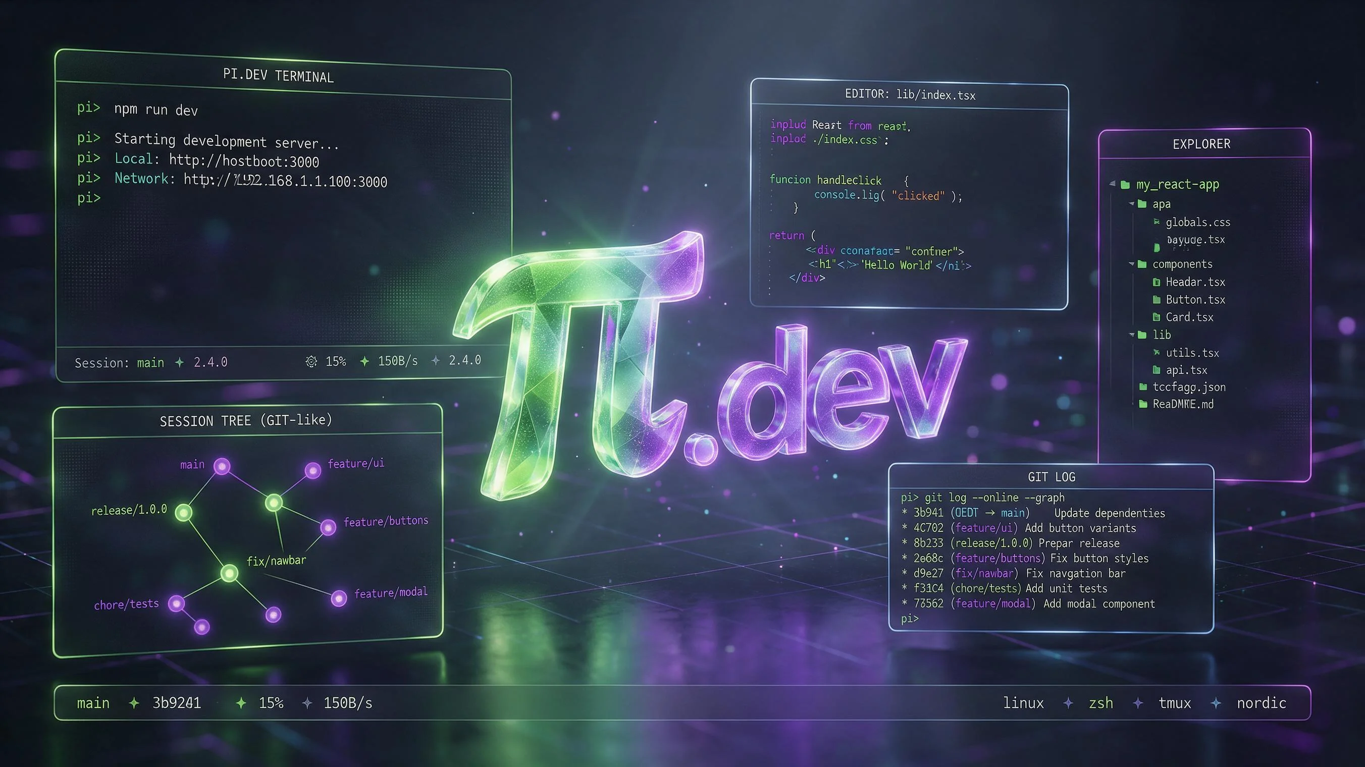 Pi Agent Banner
