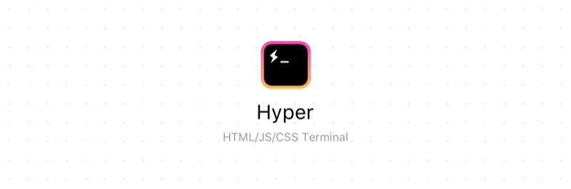 Hyper 终端界面，基于 Electron 的美观跨平台终端
